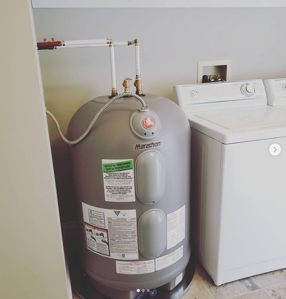 Rheem Marathon composite hot water tanks have a lifetime warranty!