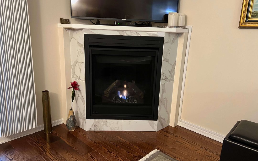 Finished Gas Fireplace Insert